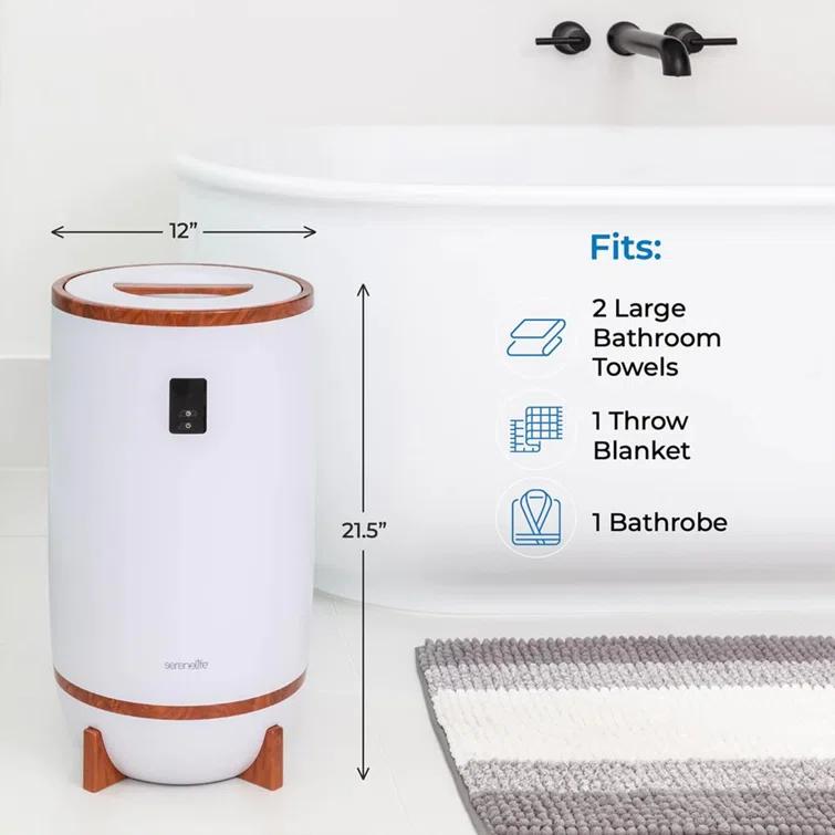 SereneLife Single Touch Electric Towel Warmer