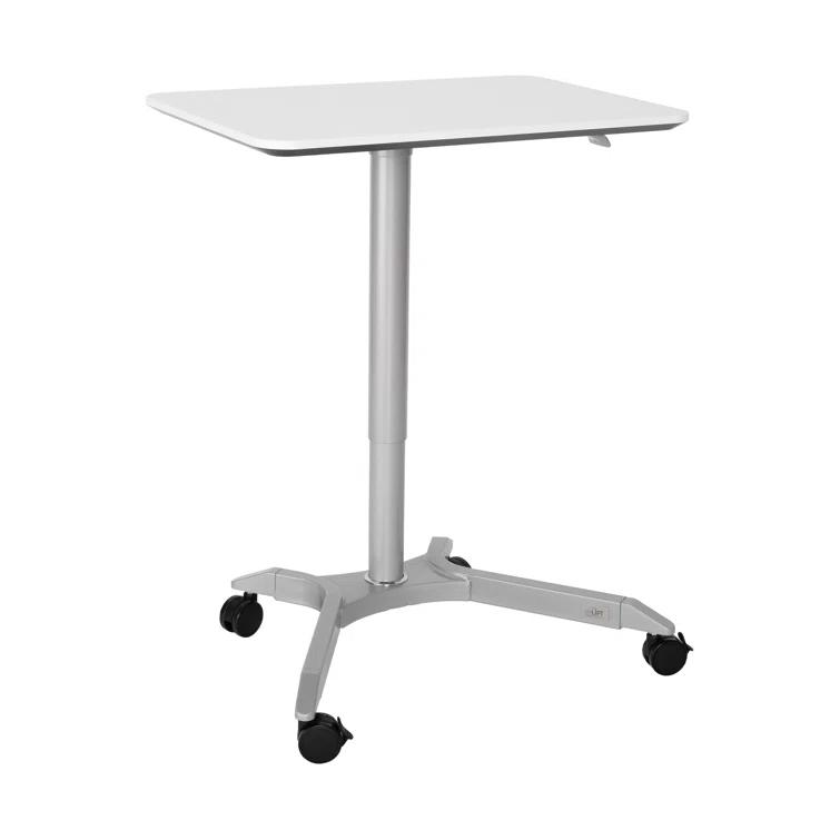 airLIFT 28" W Adjustable Height Rolling Laptop Desk Stand