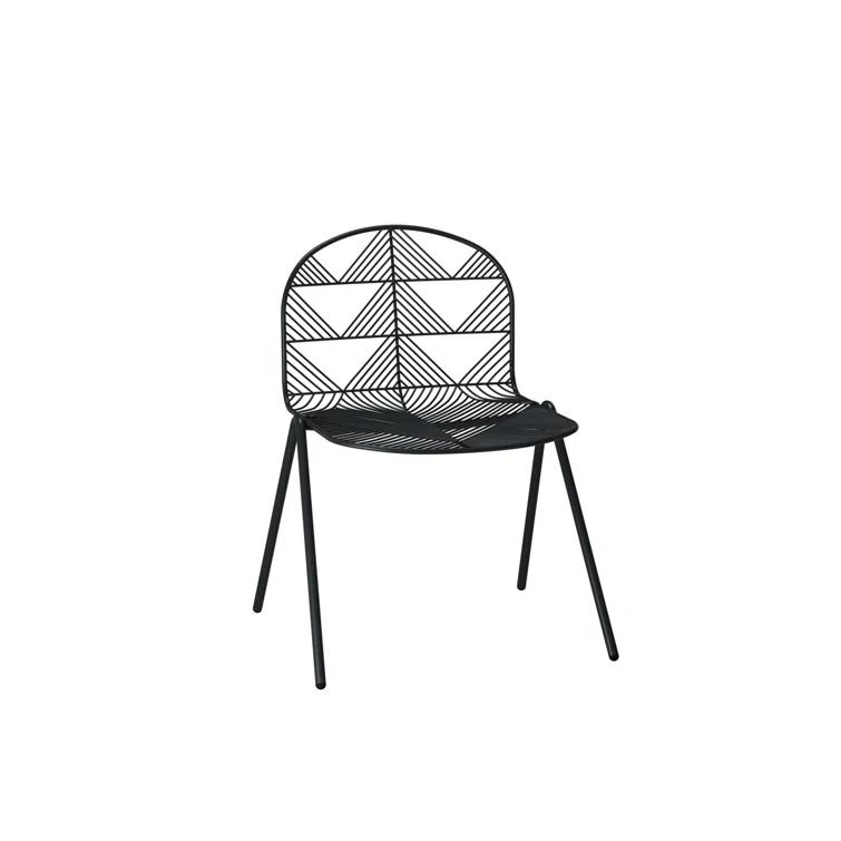 Betty Metal Windsor Back Stacking Side Chair