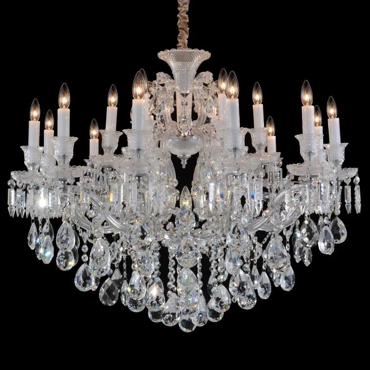 Chambord 19 - Light Crystal Dimmable Chandelier