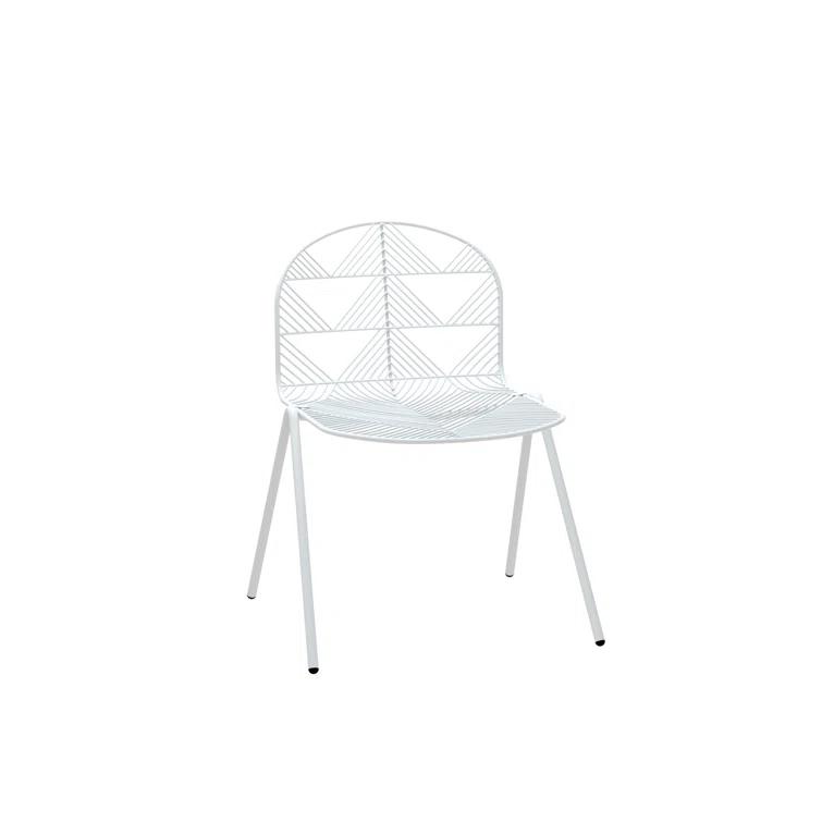 Betty Metal Windsor Back Stacking Side Chair