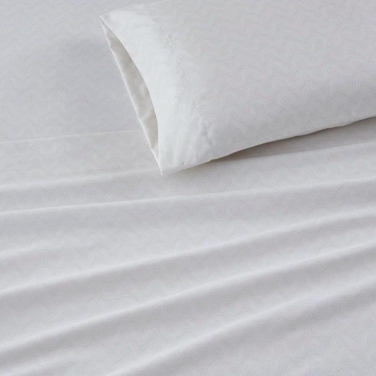 Madison Park Essentials 200 Thread Count Printed Cotton 200 Thread Count Printed 100% Cotton Sheet Set