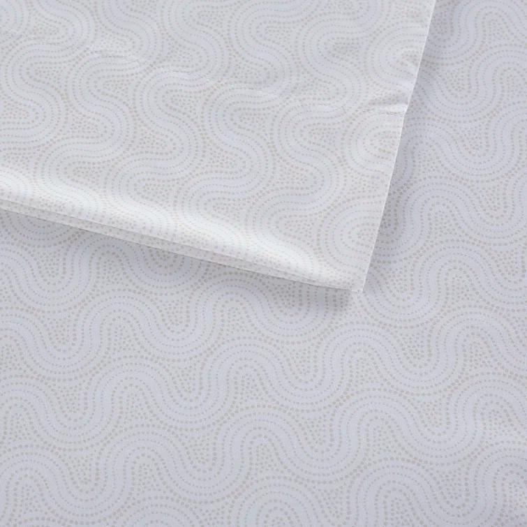 Madison Park Essentials 200 Thread Count Printed Cotton 200 Thread Count Printed 100% Cotton Sheet Set