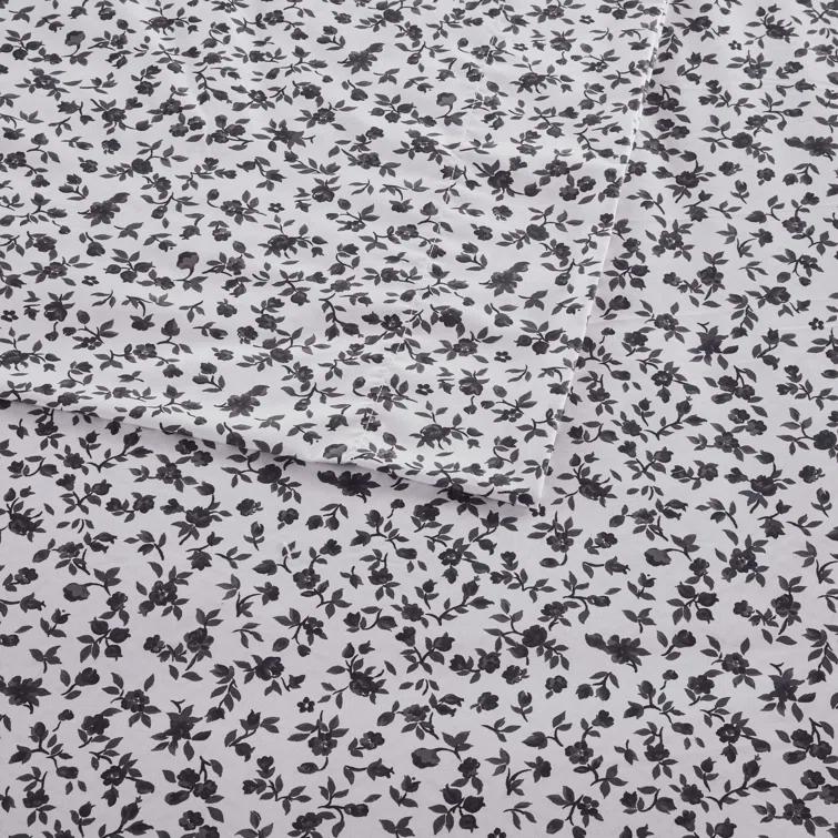 Madison Park Essentials 100% Cotton 200TC Printed Sheet Set
