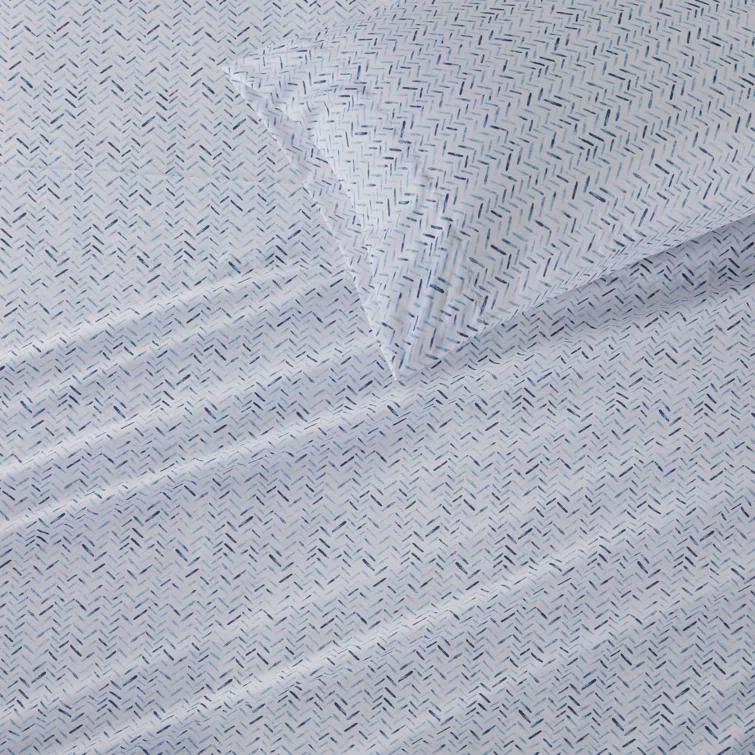 Madison Park Essentials 200 Thread Count Printed Cotton 200 Thread Count Printed 100% Cotton Sheet Set