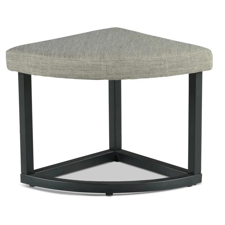 17 Stories Stannos 36" Round Coffee Table with 4 Stools