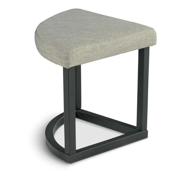 17 Stories Stannos 36" Round Coffee Table with 4 Stools