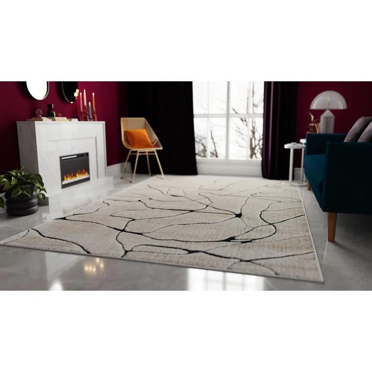 Cadence Contemporary Marble Area Rug