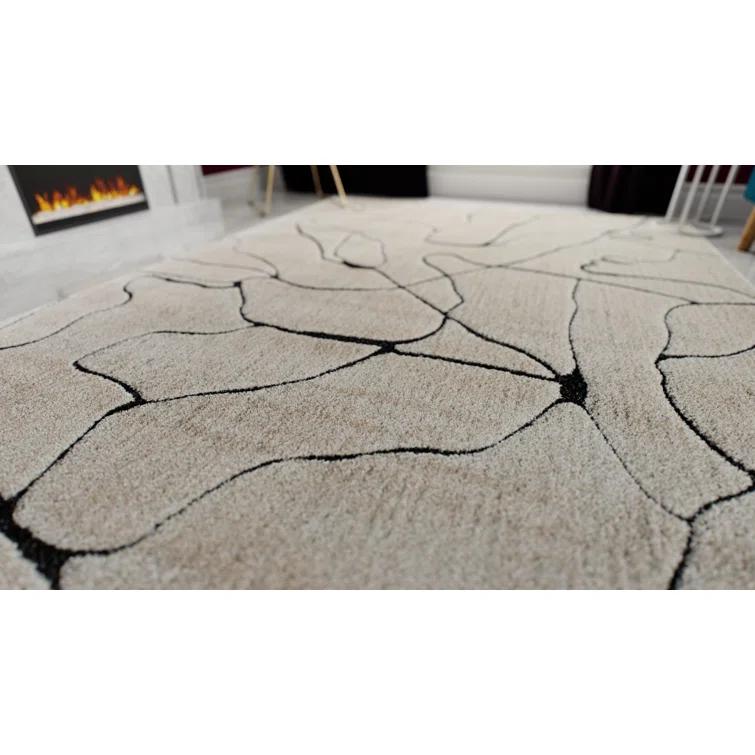 Cadence Contemporary Marble Area Rug