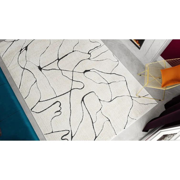 Cadence Contemporary Marble Area Rug