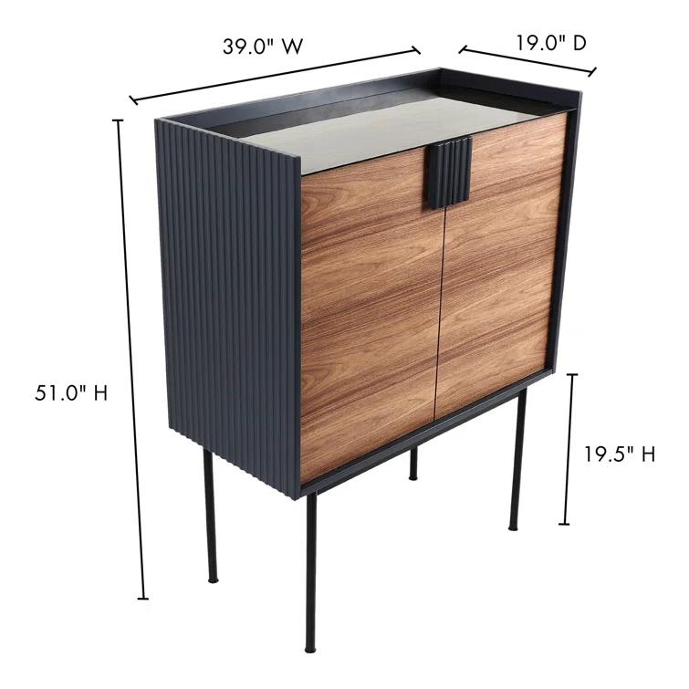 Onyx Bar Cabinet