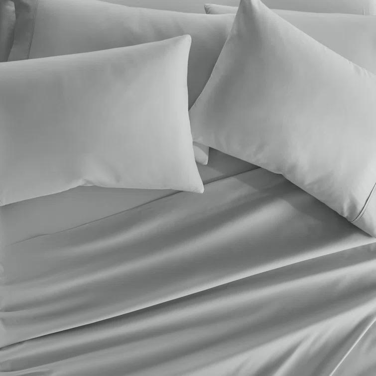 Simply Soft Brushed Microfiber Solid 6 Piece Sheet Set