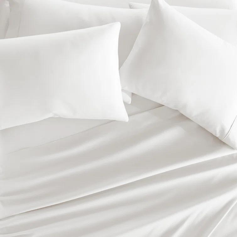 Simply Soft Brushed Microfiber Solid 6 Piece Sheet Set