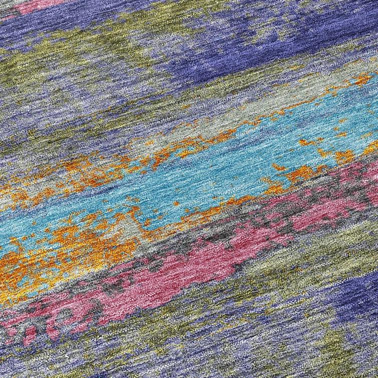 Aleighna Area Rug with Non-Slip Backing