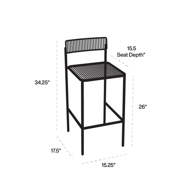 Bend Goods Rachel Indoor/Outdoor Bar Stool