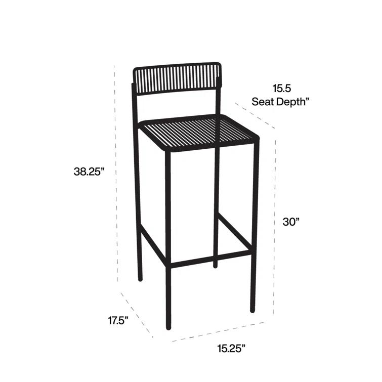 Bend Goods Rachel Indoor/Outdoor Bar Stool