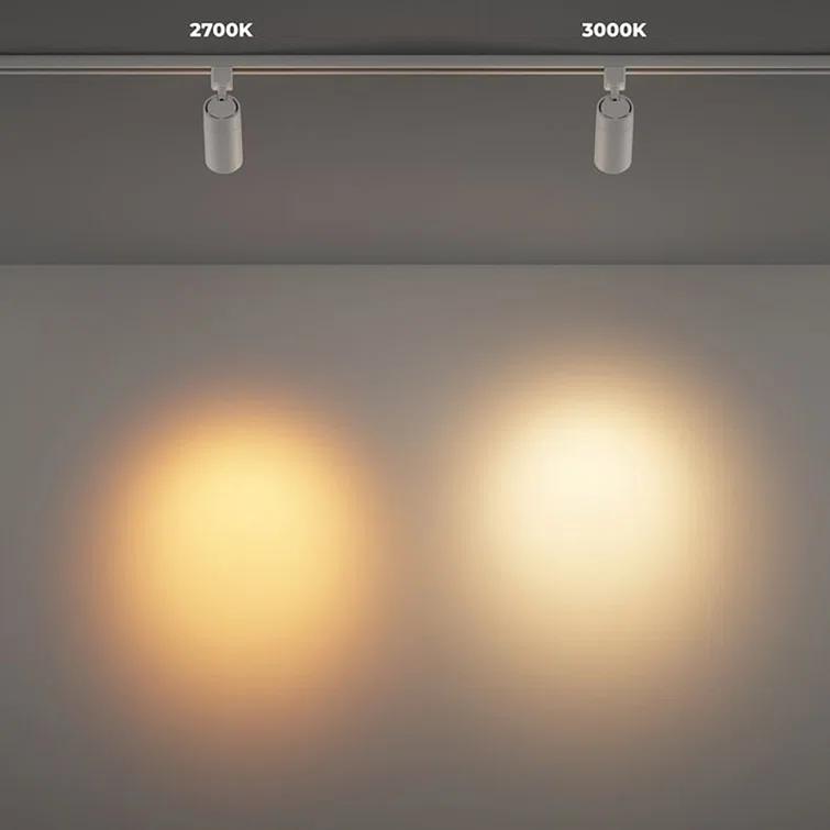 Bruck Lighting GX 15 LED Monopoint Spotlight - Field Cuttable GX15-15LM-27K-90-35D-120-ELV-MP-BK