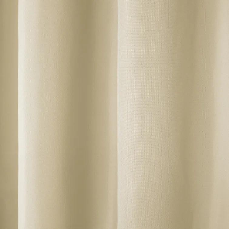 Cabana Solid Heavyweight Indoor Outdoor Curtains