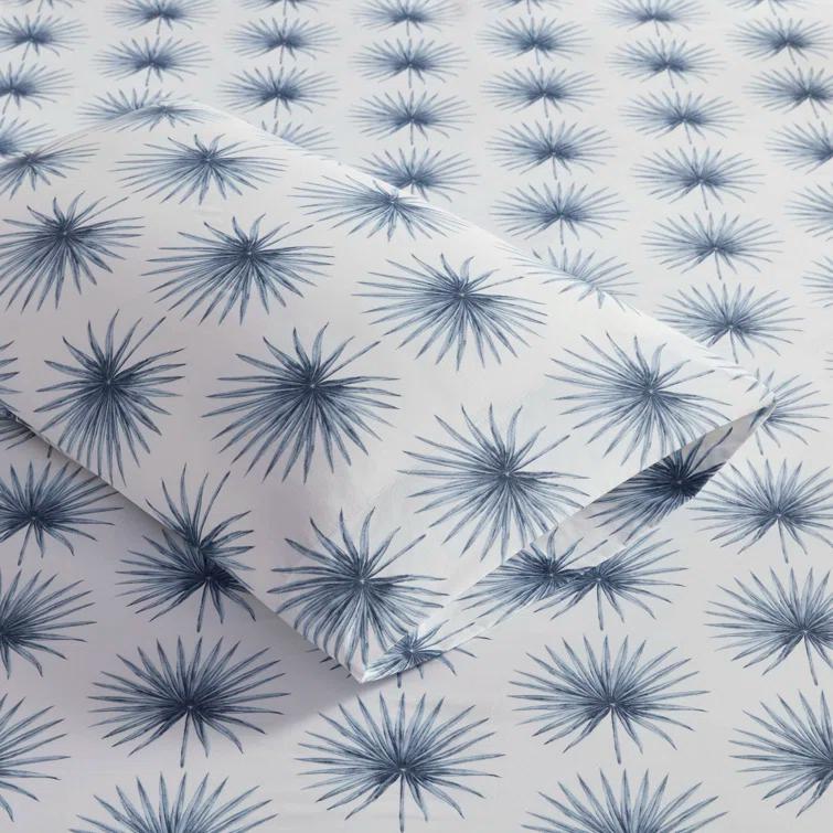 Madison Park Essentials 200 Thread Count Printed Cotton 200 Thread Count Printed 100% Cotton Sheet Set