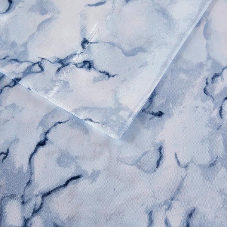 Madison Park Essentials 200 Thread Count Printed Cotton 200 Thread Count Printed 100% Cotton Sheet Set