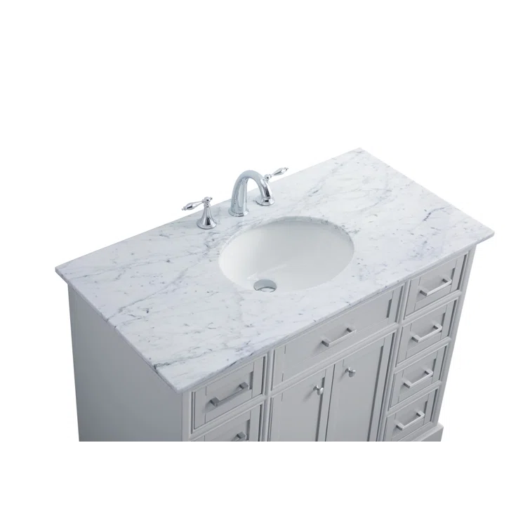 Hermes 42" Single Bathroom Vanity Set