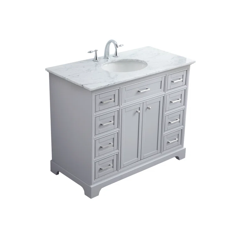 Hermes 42" Single Bathroom Vanity Set