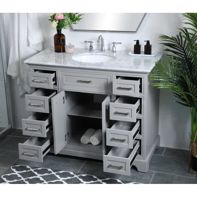 Hermes 42" Single Bathroom Vanity Set