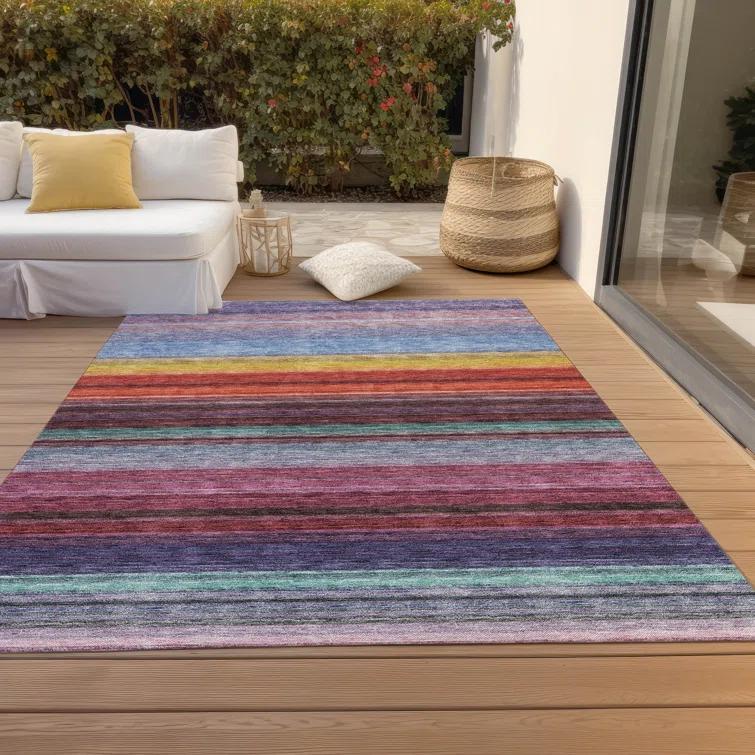 Chantille Striped Indoor / Outdoor Rug