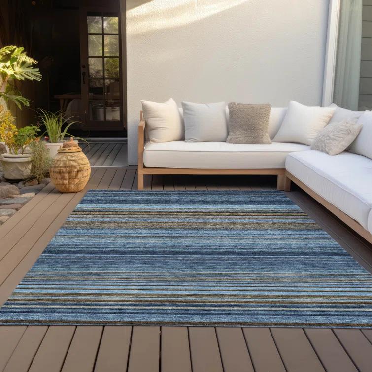 Chantille Striped Indoor / Outdoor Rug