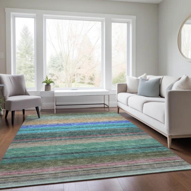Chayden Striped Indoor / Outdoor Rug