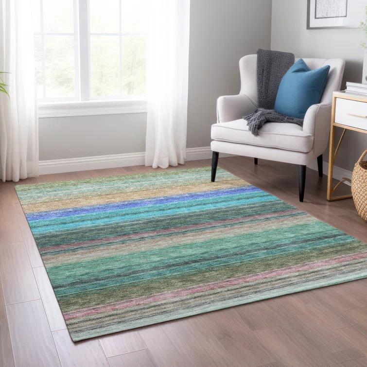 Chayden Striped Indoor / Outdoor Rug