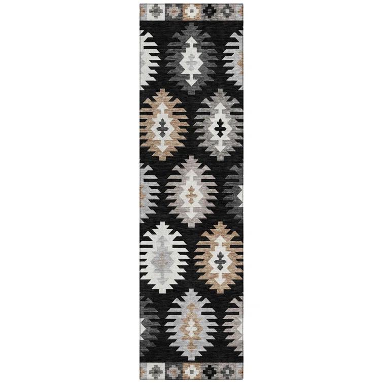 Chayden Washable Southwestern Indoor / Outdoor Rug
