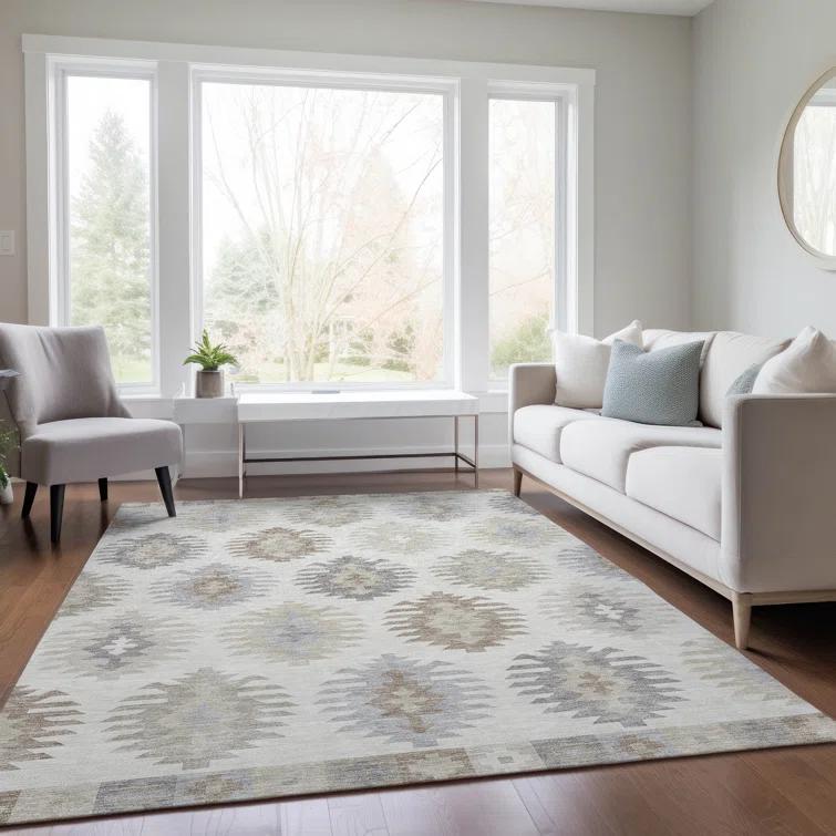 Chayden Washable Southwestern Indoor / Outdoor Rug