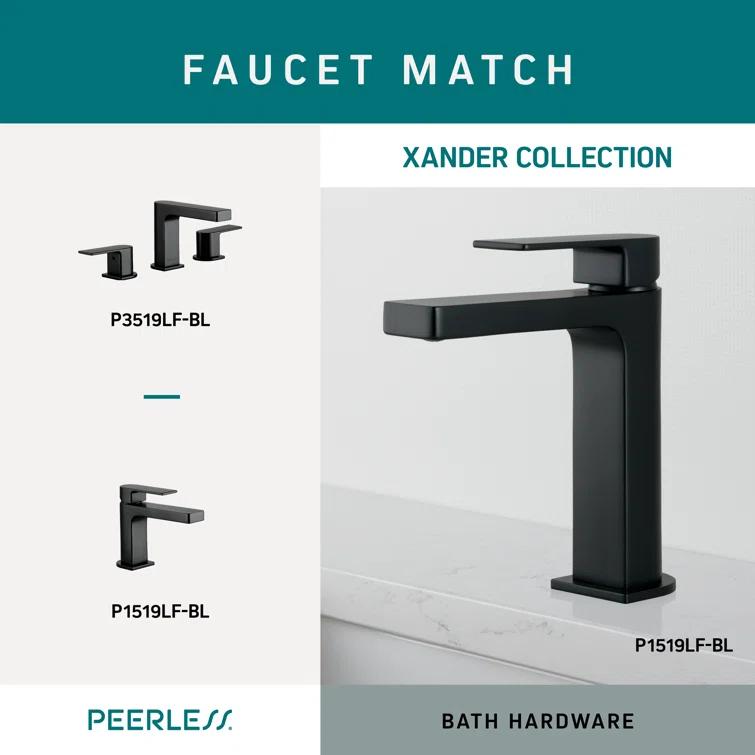Peerless Faucets Xander 1 Wall Towel Bar PA619-18BL