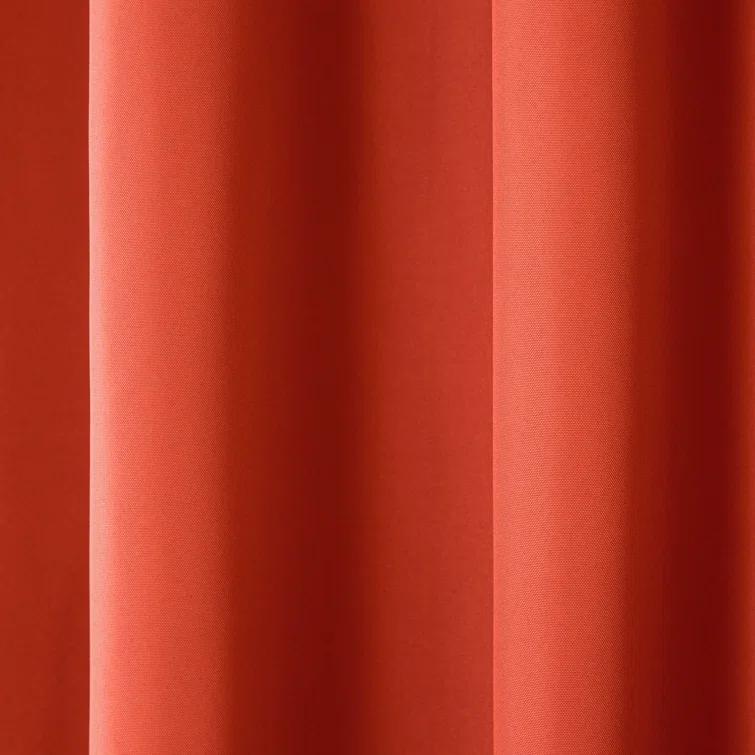 Cabana Solid Heavyweight Indoor Outdoor Curtains