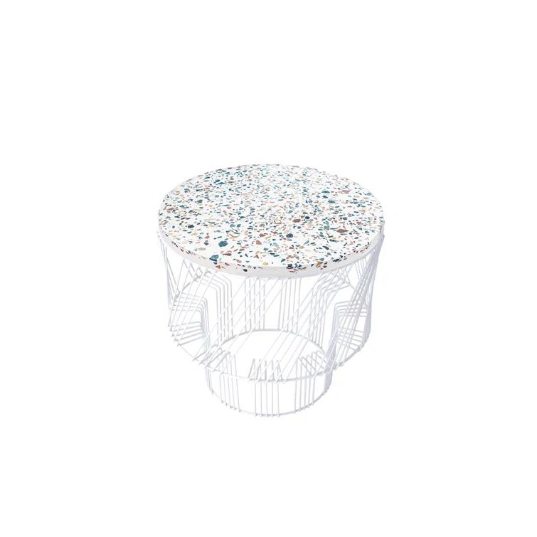 Terrazzo End Table