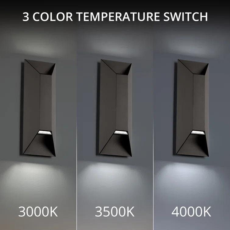 Maglev Aluminum LED Flush Mounted Sconce