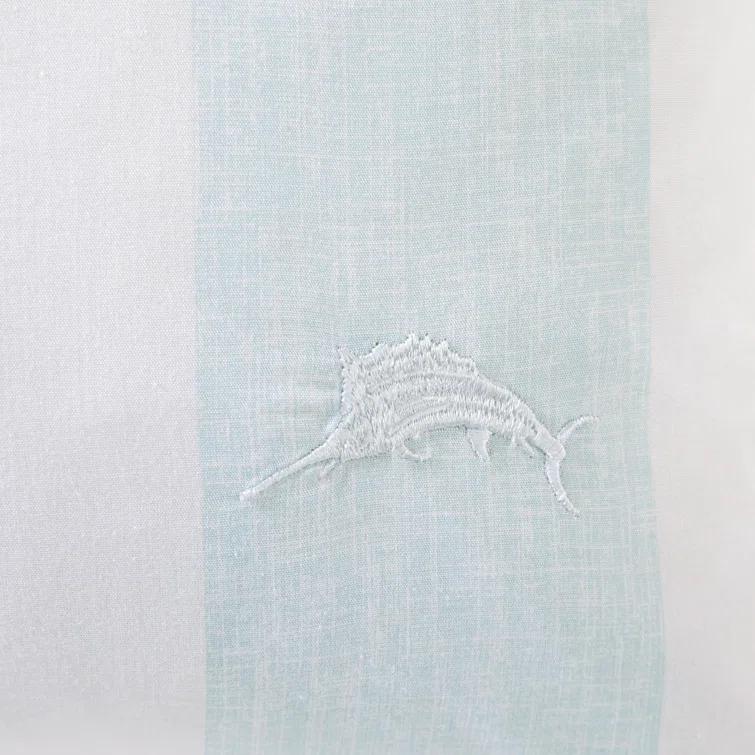 Tommy Bahama Home Awning Striped Cotton Throw Pillow