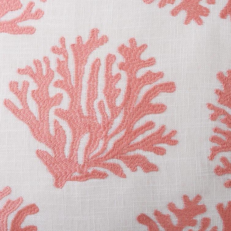 Tommy Bahama Home Coral Island Throw Pillow