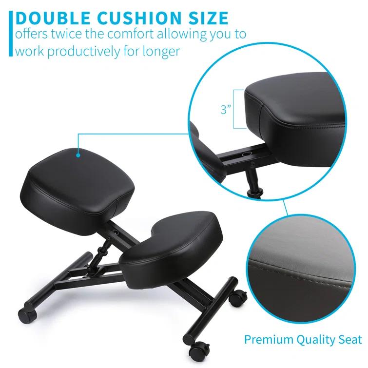Vivo Ergonomic Kneeling Chair for Home and Office (DN-CH-K01B series)