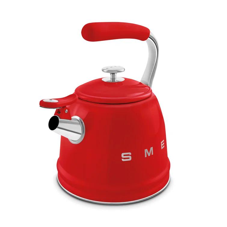 SMEG 50"s Retro Style Whistling Stovetop Kettle