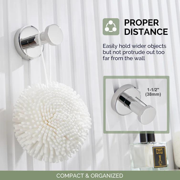 Stainless Steel Wall Mounted Robe Hook