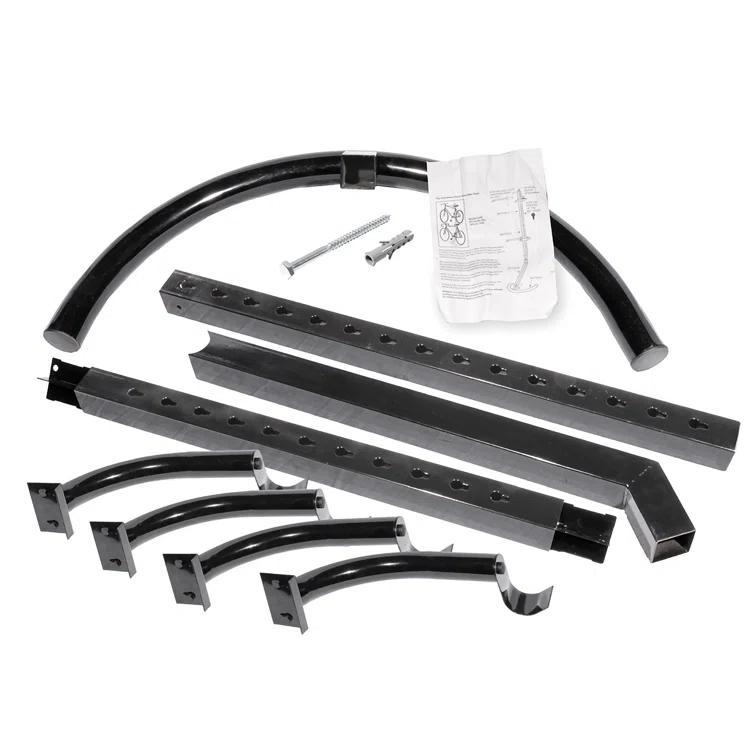 Arlmont & Co. 56E4D064C2A046809C83FB969CFA2B99 Subeetha Gravity Bike Stand Bicycle Rack For Storage or Display - Holds Two Bicycles But Takes Up Half The Space by RAD Cycle