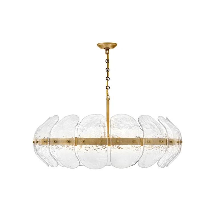 Bascom Drum Chandelier - Brass / 38.5"Dia