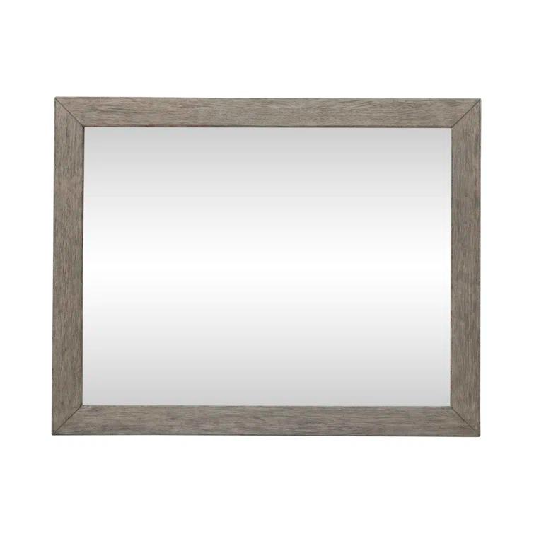 Jazaniah Panel Bed, Dresser And Mirror