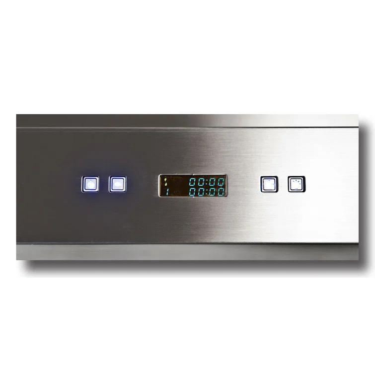 PROLINE 36" 1100 CFM Ducted Island Range Hood in Brushed Stainless Steel