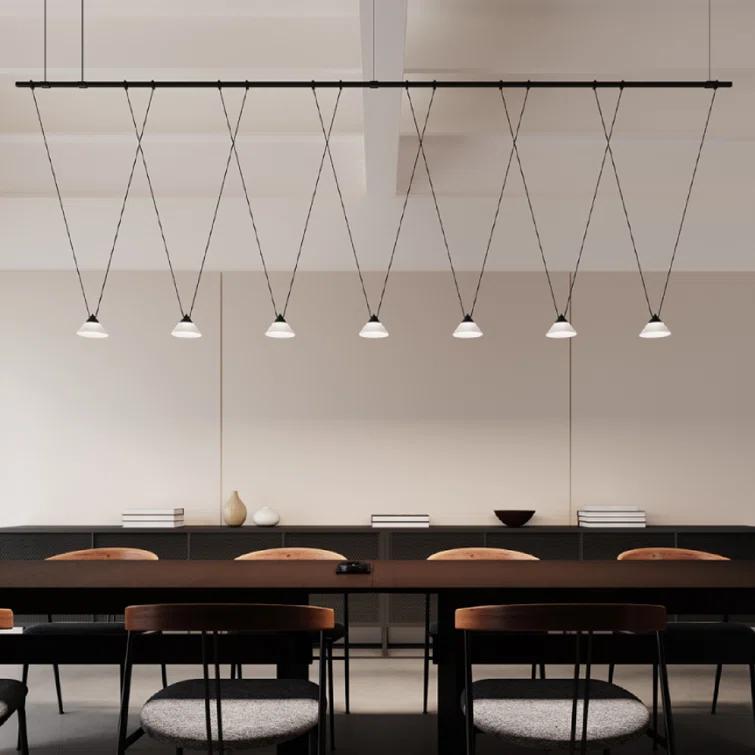 Suspenders 7 - Light Dimmable LED Chandelier