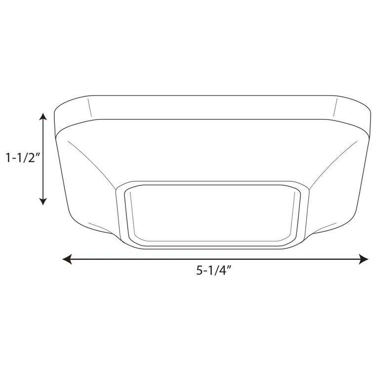 Acrylic LED Flush Mount Light