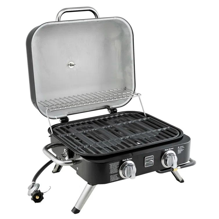 Kenmore 2-Burner Portable Tabletop Retro Gas Grill