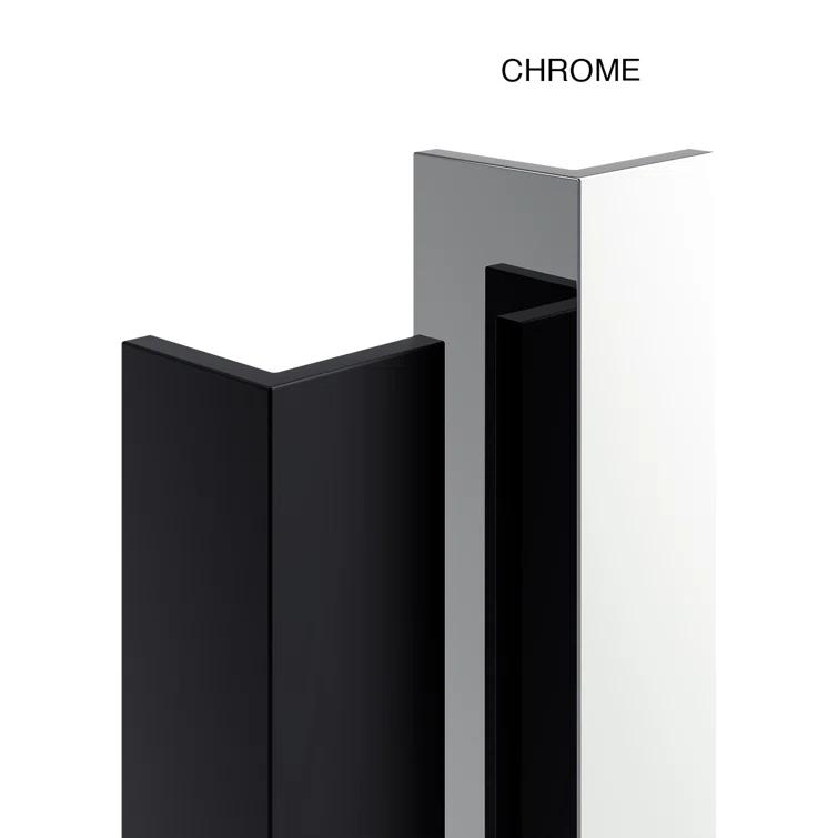 A&E Bath and Shower 48'' - W x 74'' H Door with Tani-48-CHR
